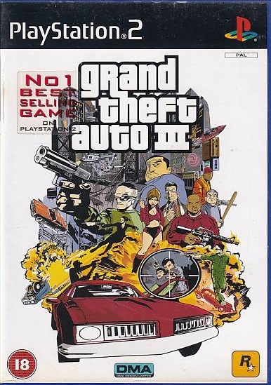 Grand Theft Auto III - PS2 (B Grade) (Used) (eng)